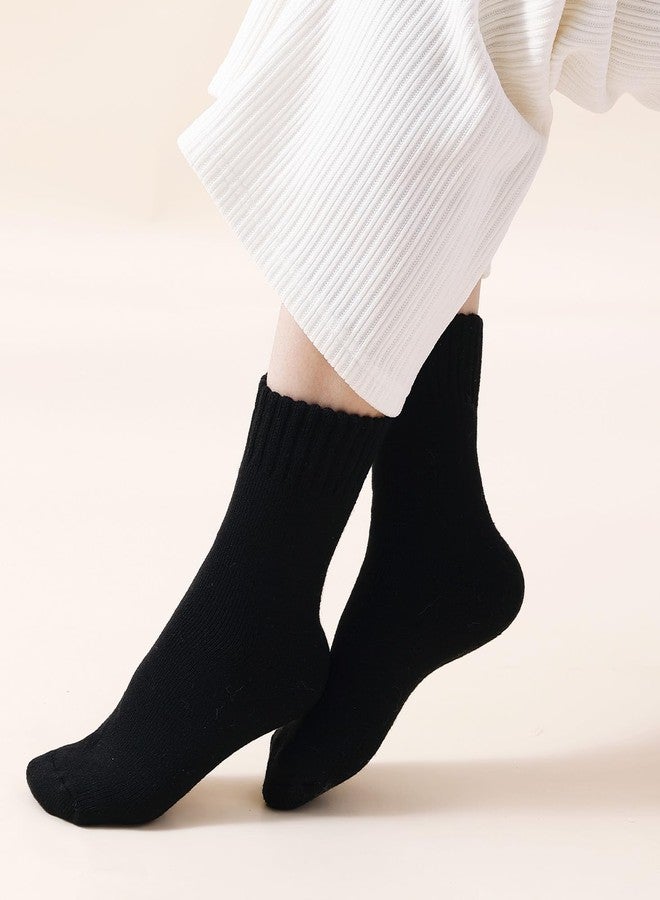KANAV Boot Socks for Women - Warm Winter Thick Thermal Cute Cozy Comfy Slouch Soft Chunky Crew - Image 5